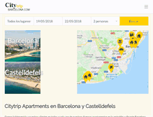 Tablet Screenshot of citytripbarcelona.com